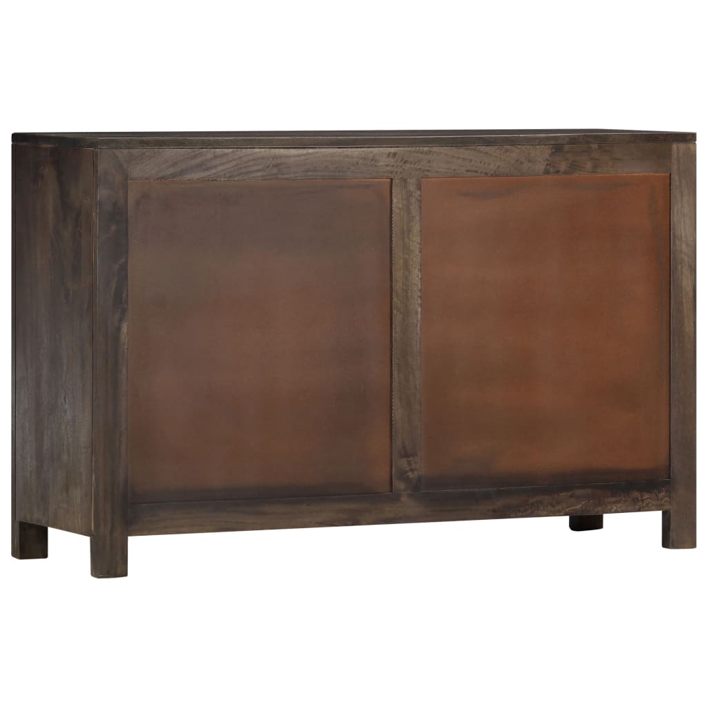 vidaXL Szafka z rzeźbionym wzorem, 110x35x70 cm, lite drewno mango