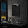 vidaXL Ścienne lustro łazienkowe z LED, 60 x 80 cm