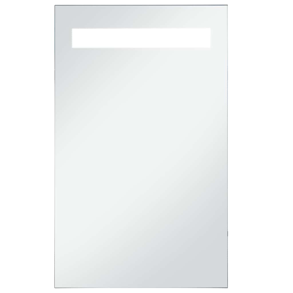 vidaXL Ścienne lustro łazienkowe z LED, 60 x 100 cm