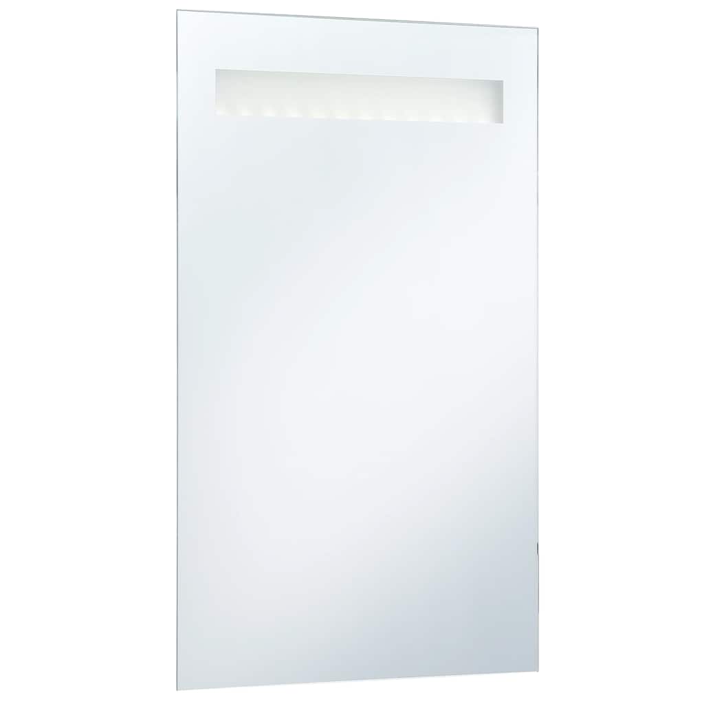 vidaXL Ścienne lustro łazienkowe z LED, 60 x 100 cm