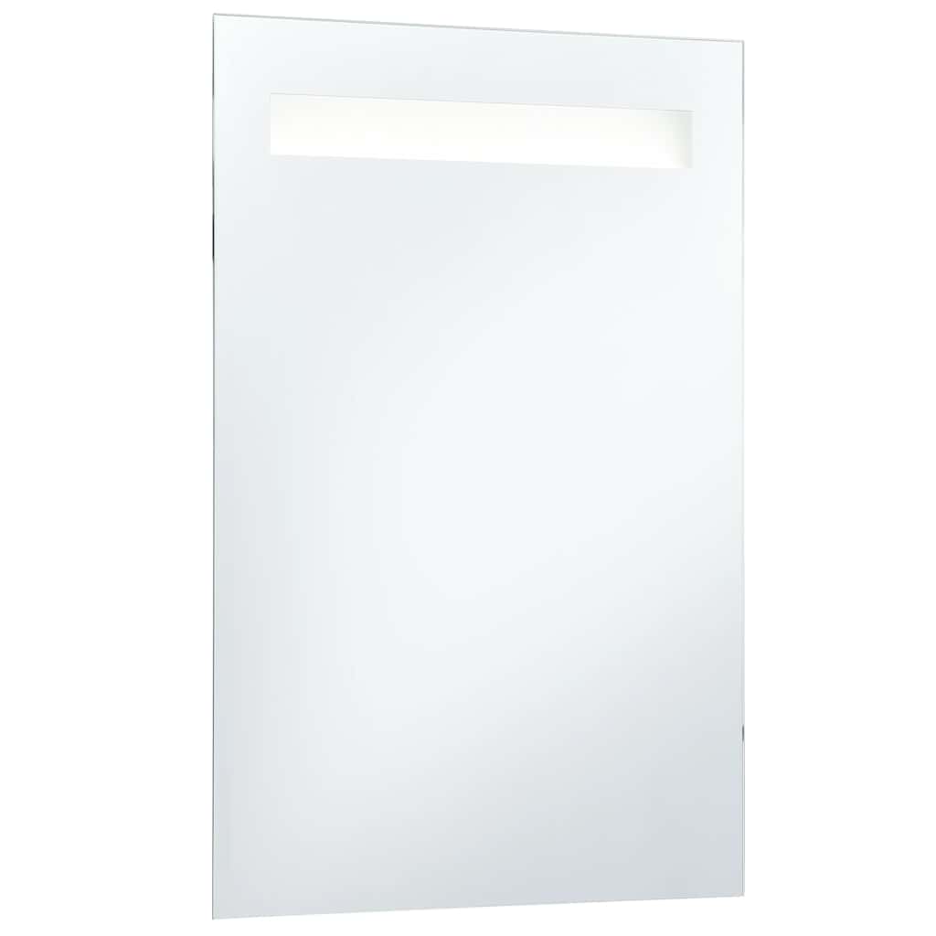 vidaXL Ścienne lustro łazienkowe z LED, 60 x 100 cm