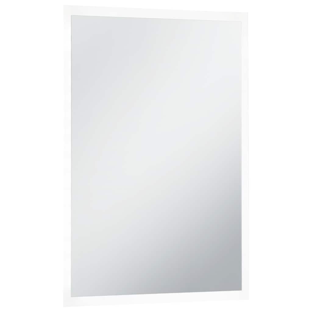 vidaXL Ścienne lustro łazienkowe z LED, 60 x 80 cm
