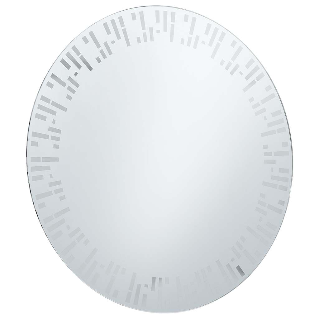 vidaXL Lustro łazienkowe z LED, 70 cm