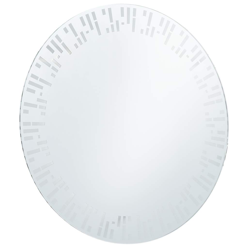 vidaXL Lustro łazienkowe z LED, 70 cm