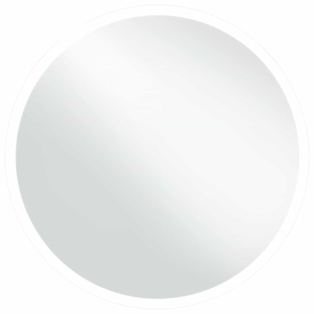 vidaXL Lustro łazienkowe z LED, 80 cm