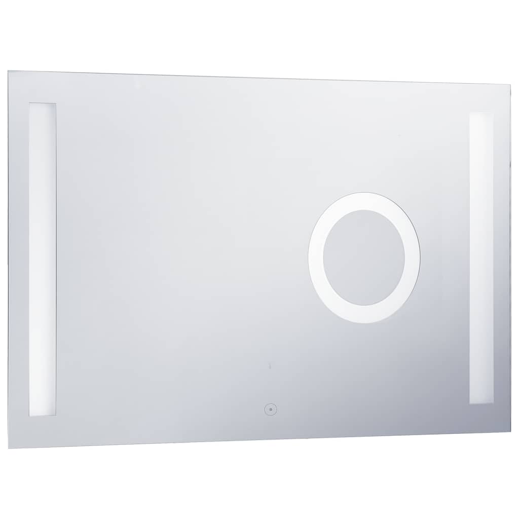 vidaXL Lustro łazienkowe z LED i czujnikiem dotykowym, 100x60 cm