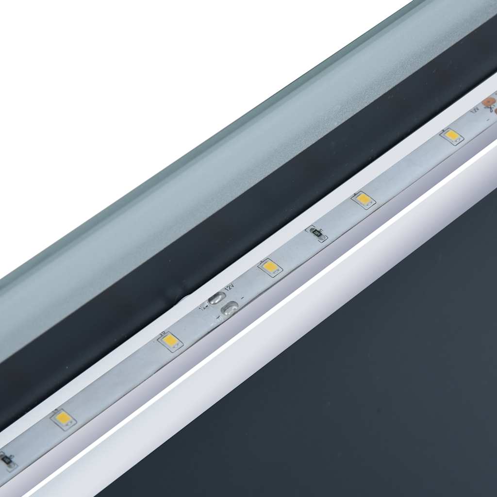 vidaXL Lustro łazienkowe z LED i czujnikiem dotykowym, 100x60 cm