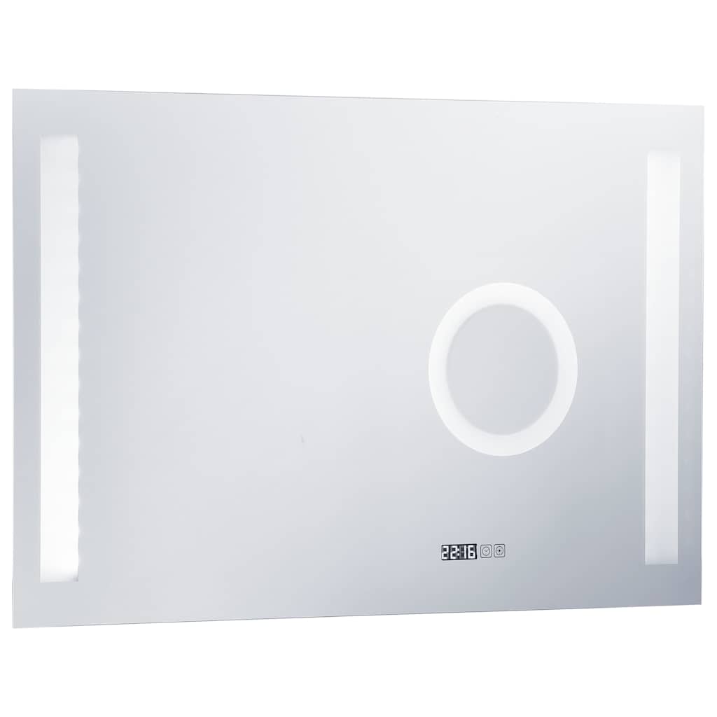 vidaXL Lustro łazienkowe z LED i czujnikiem dotykowym, 100x60 cm