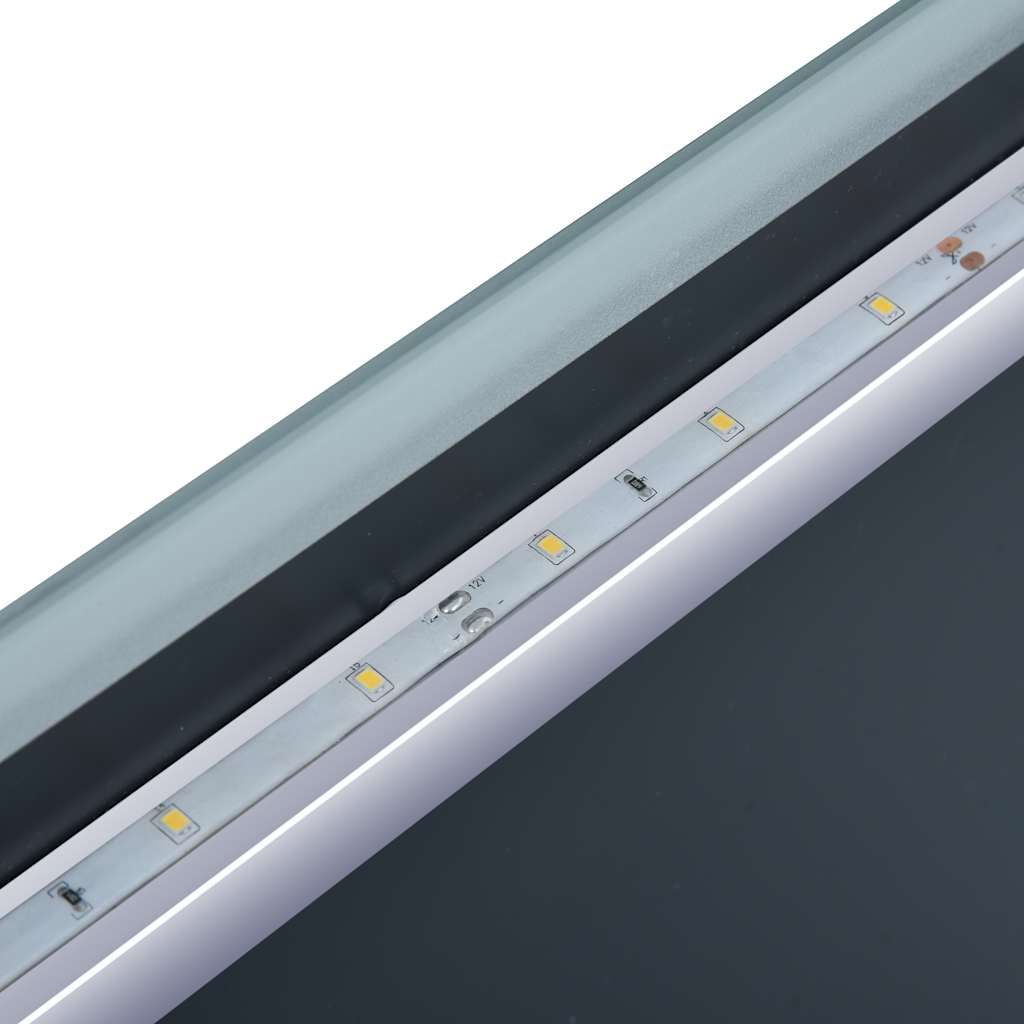 vidaXL Lustro łazienkowe z LED i czujnikiem dotykowym, 100x60 cm