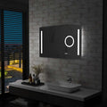 vidaXL Lustro łazienkowe z LED i czujnikiem dotykowym, 100x60 cm