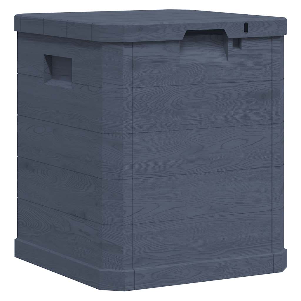 vidaXL Skrzynia ogrodowa, 90 L, antracytowa