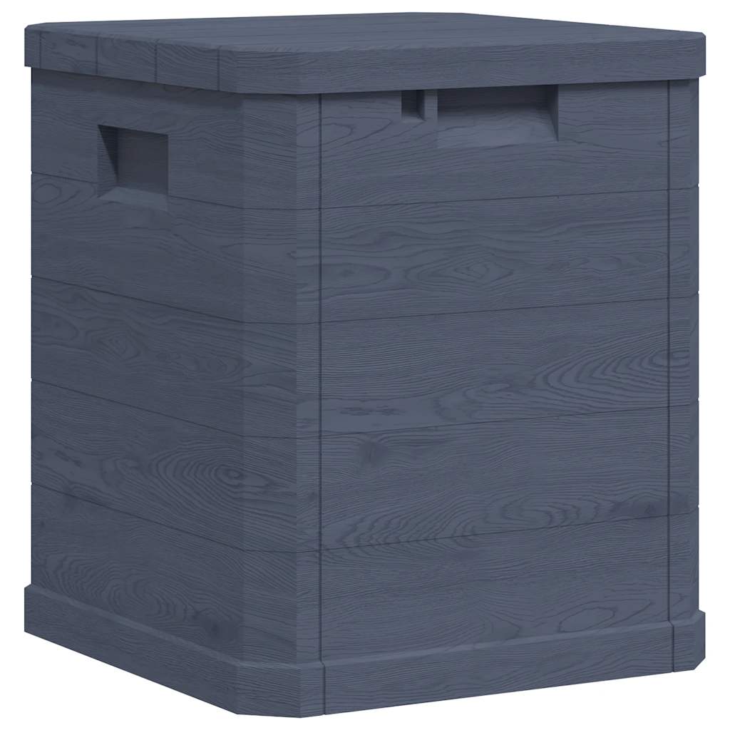 vidaXL Skrzynia ogrodowa, 90 L, antracytowa