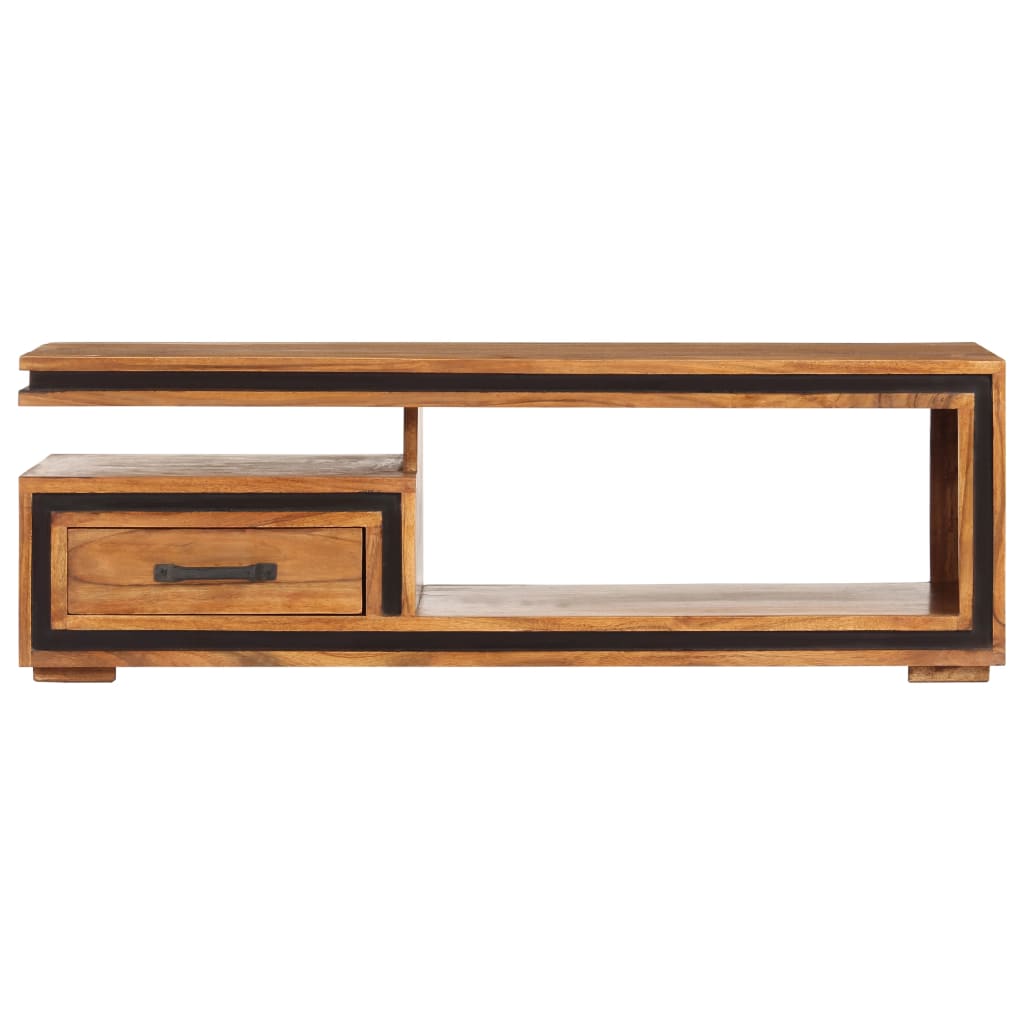 vidaXL Stolik kawowy, 100 x 45 x 33 cm, lite drewno akacjowe