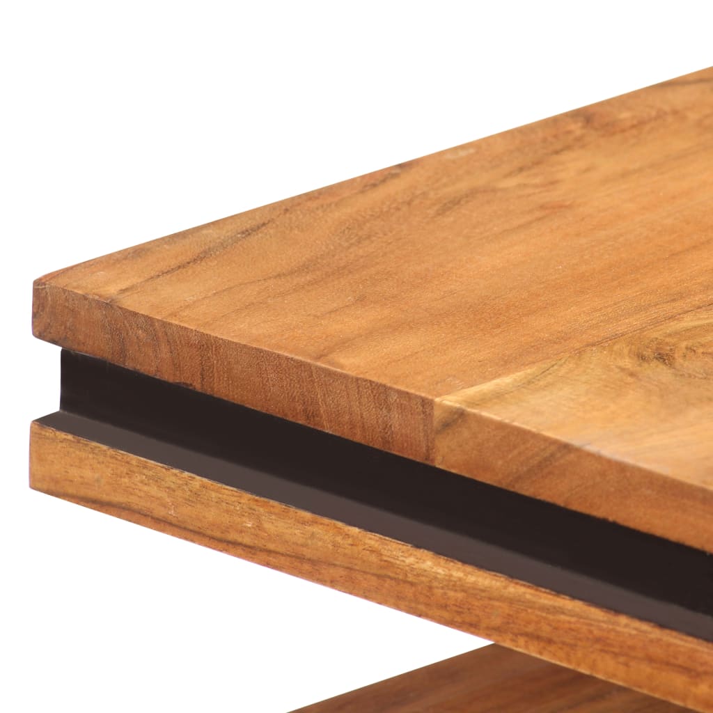 vidaXL Stolik kawowy, 100 x 45 x 33 cm, lite drewno akacjowe