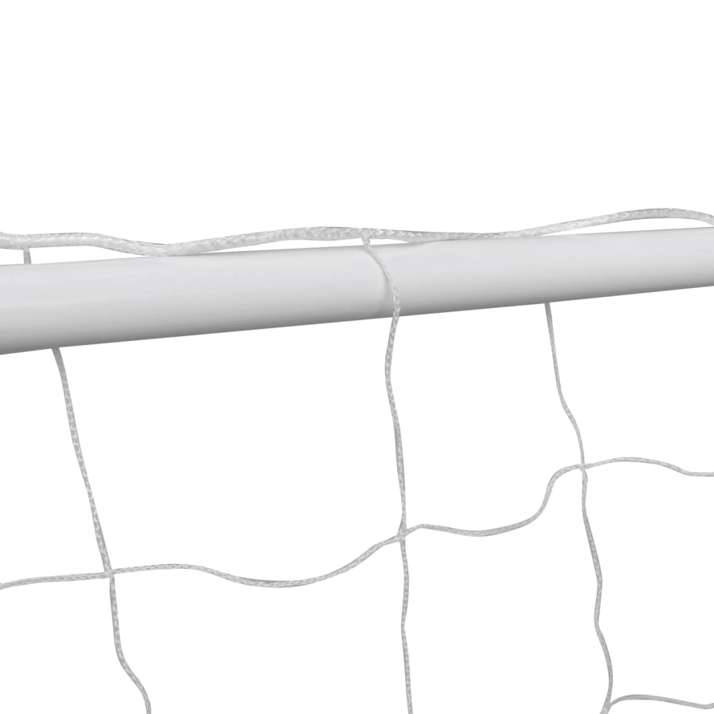 vidaXL Bramki do piłki nożnej, 2 szt., 240x90x150 cm