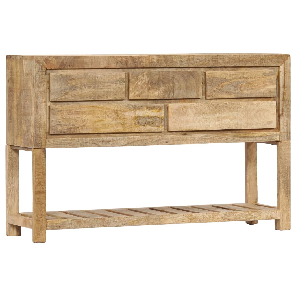 vidaXL Szafka, 120x30x75 cm, lite drewno mango