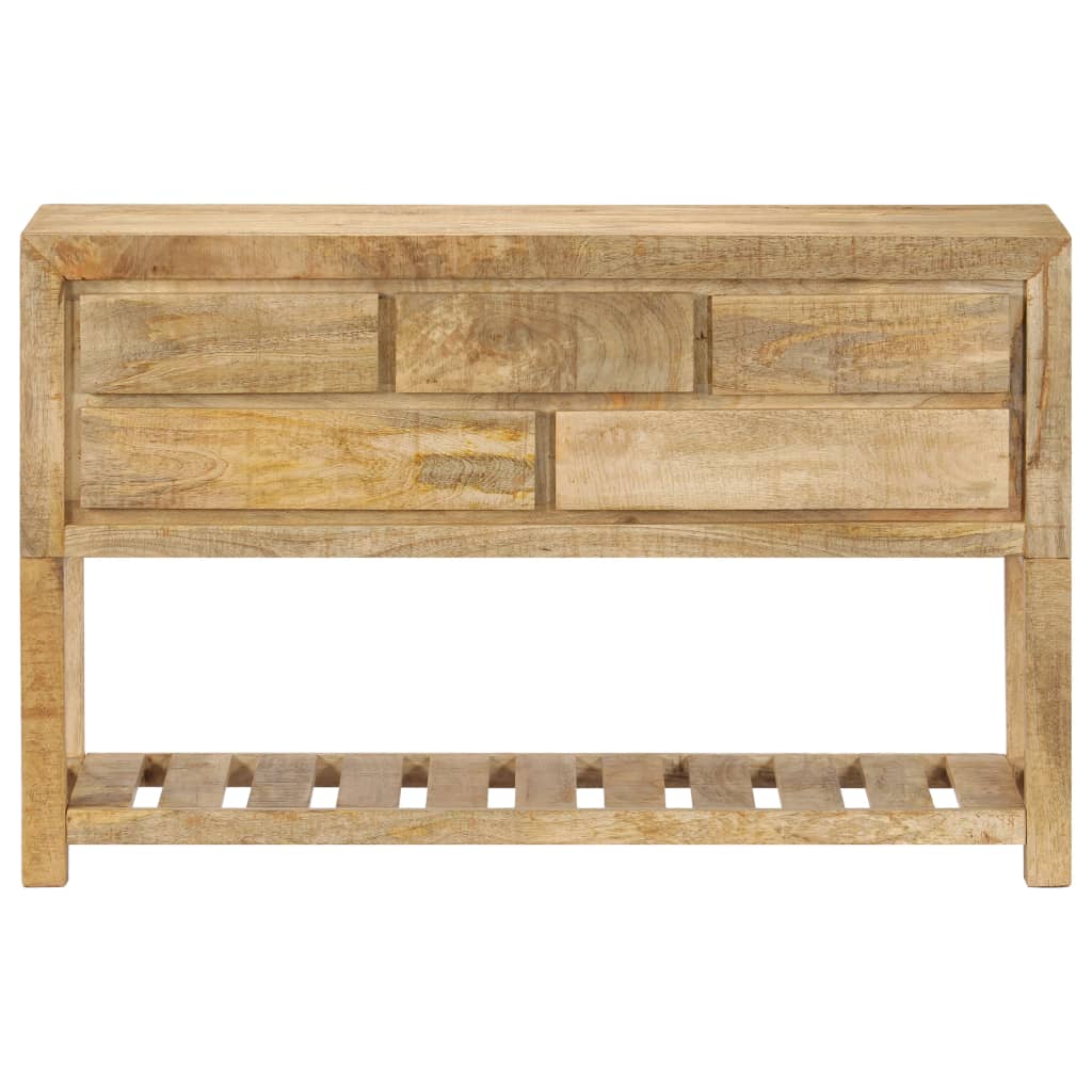 vidaXL Szafka, 120x30x75 cm, lite drewno mango