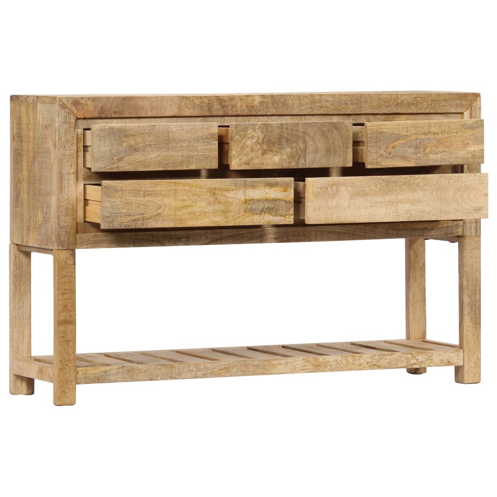 vidaXL Szafka, 120x30x75 cm, lite drewno mango