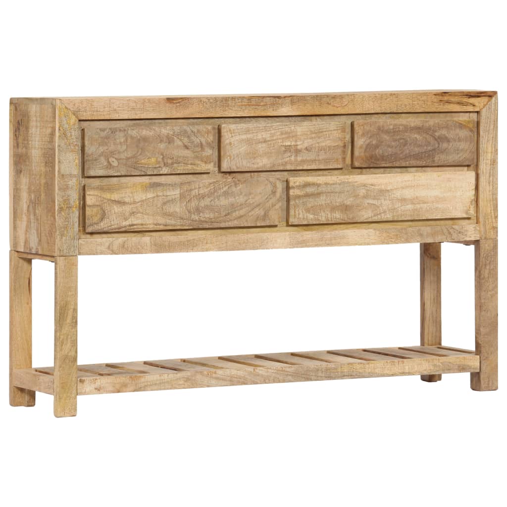 vidaXL Szafka, 120x30x75 cm, lite drewno mango