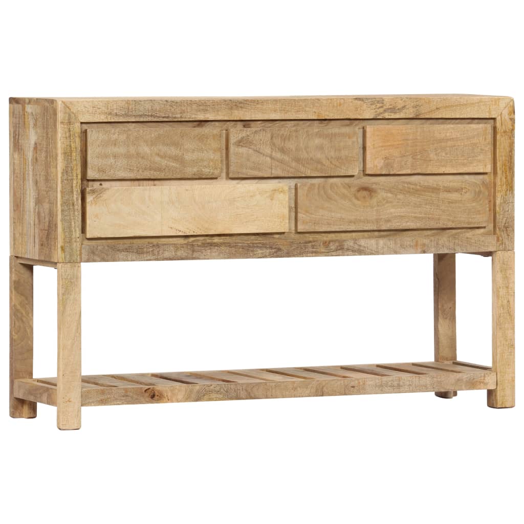 vidaXL Szafka, 120x30x75 cm, lite drewno mango
