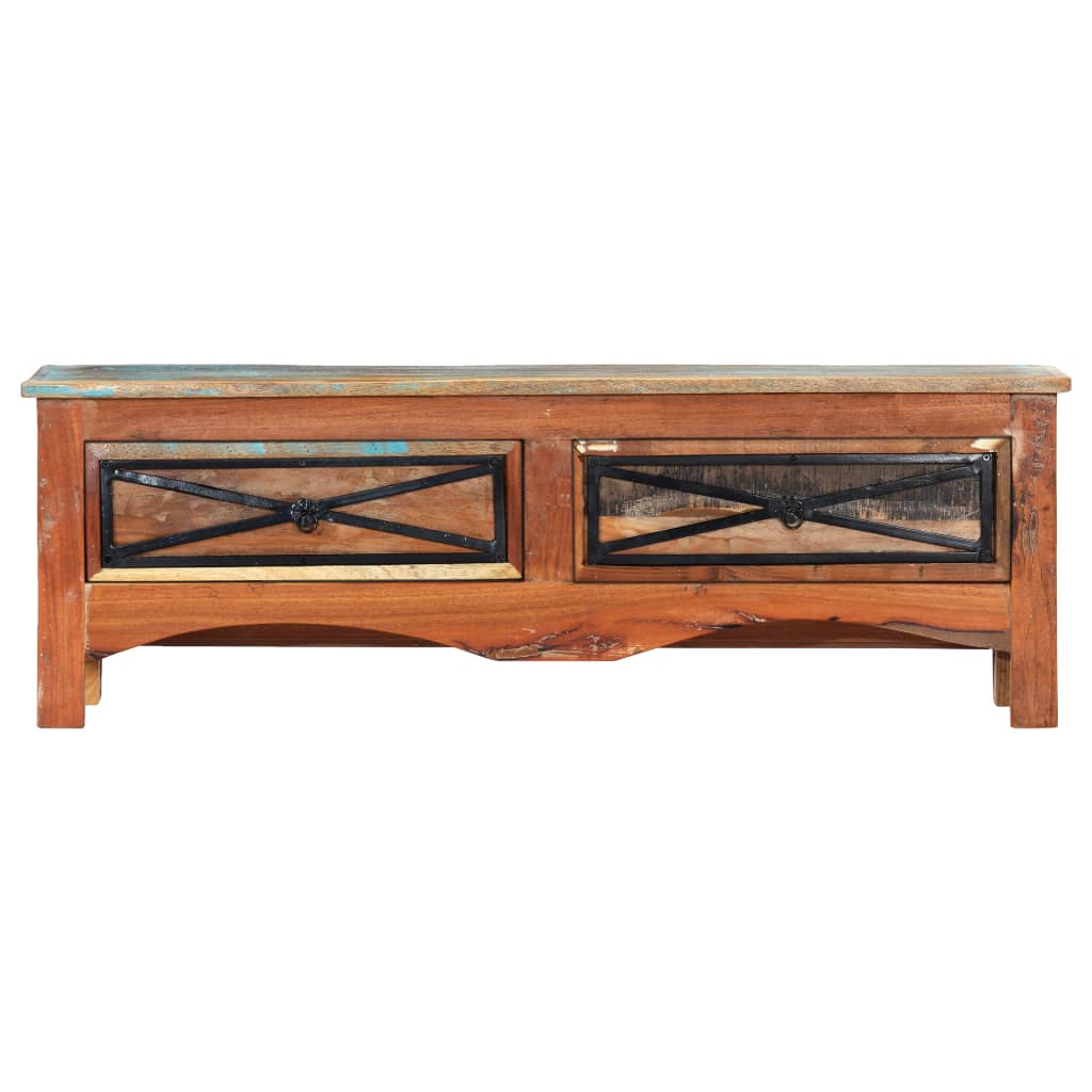 vidaXL Szafka pod TV, 120 x 30 x 40 cm, lite drewno odzyskane