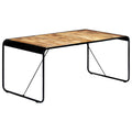 vidaXL Stół jadalniany, 180 x 90 x 76 cm, lite surowe drewno mango