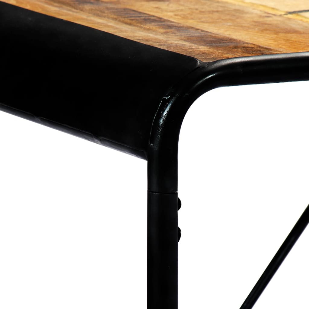 vidaXL Stół jadalniany, 180 x 90 x 76 cm, lite surowe drewno mango