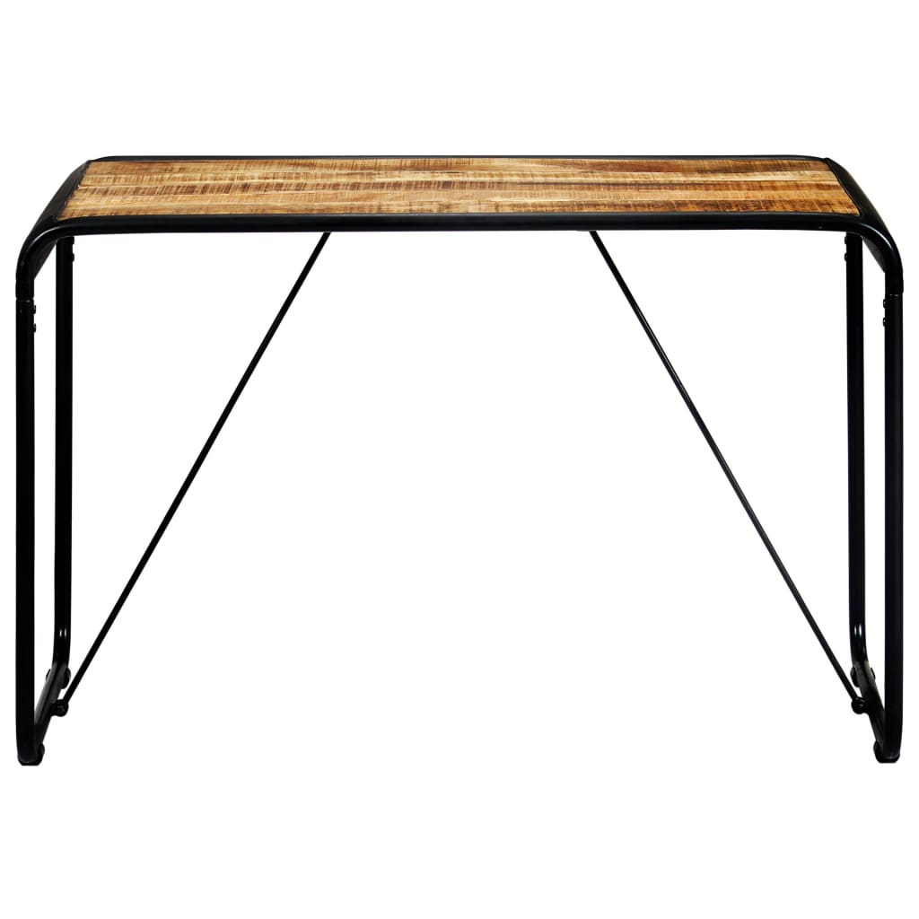 vidaXL Stół jadalniany, 118x60x76 cm, lite surowe drewno mango
