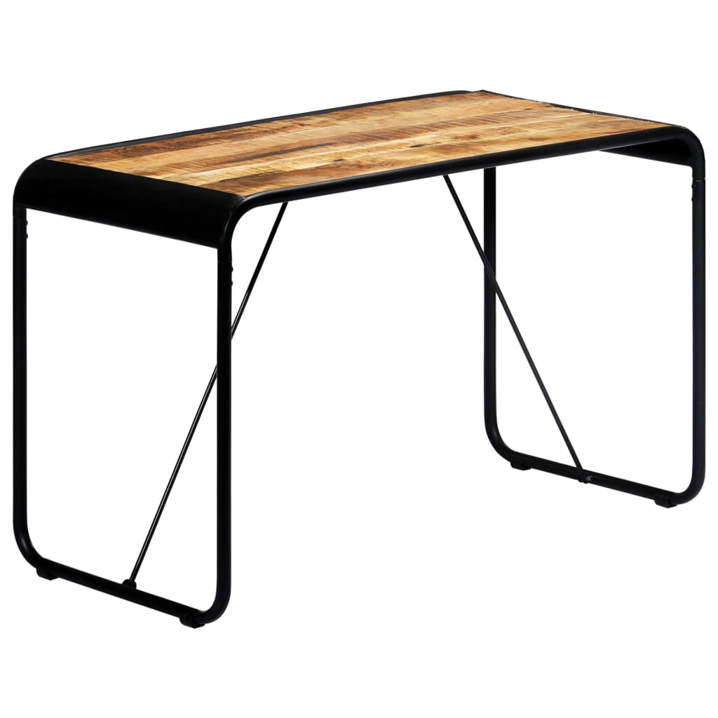 vidaXL Stół jadalniany, 118x60x76 cm, lite surowe drewno mango