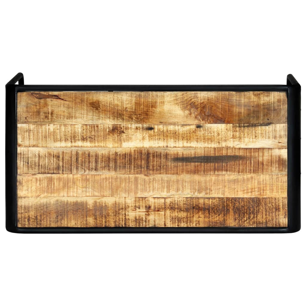 vidaXL Stół jadalniany, 118x60x76 cm, lite surowe drewno mango