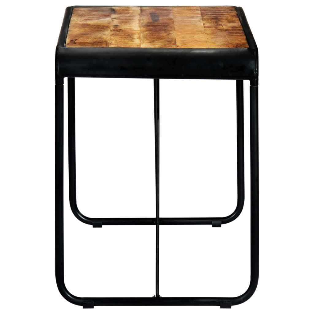 vidaXL Stół jadalniany, 118x60x76 cm, lite surowe drewno mango