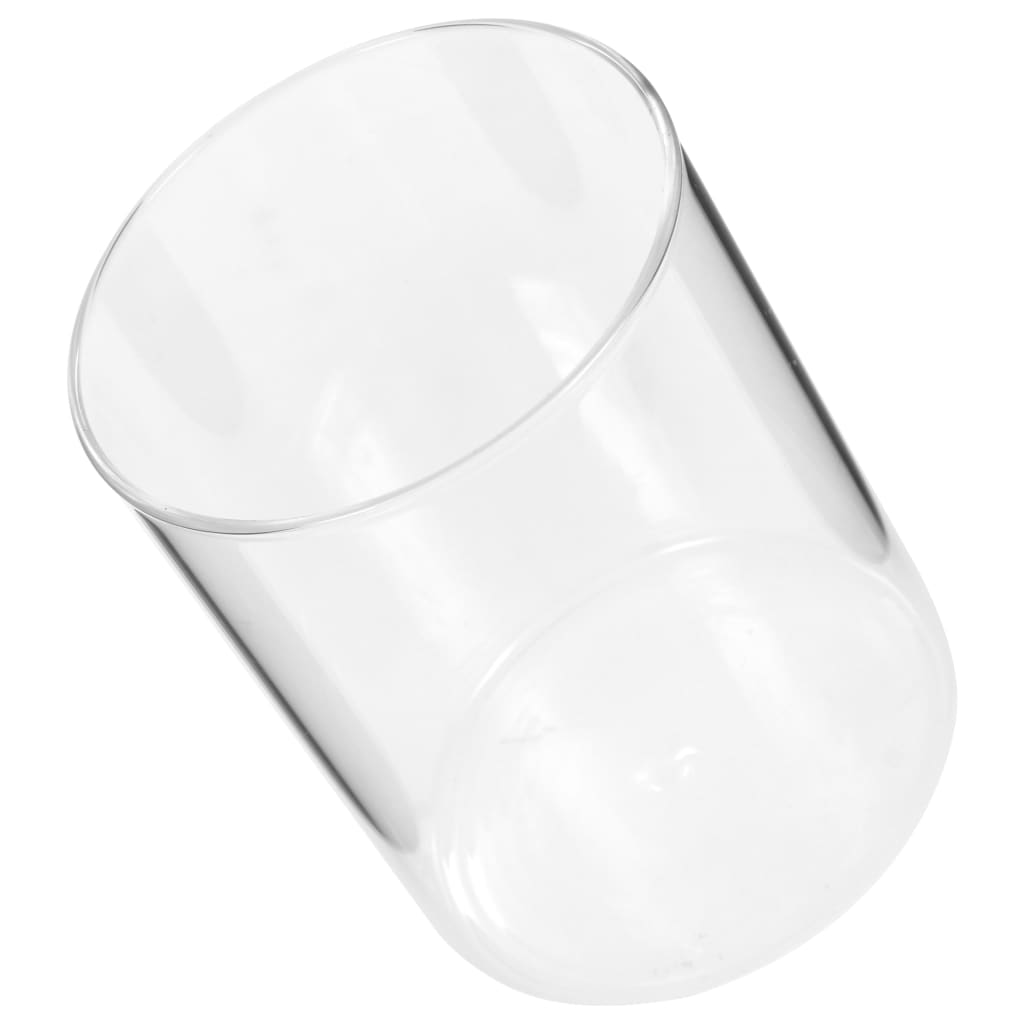 vidaXL Szklane słoje z korkową pokrywką, 6 szt., 650 ml