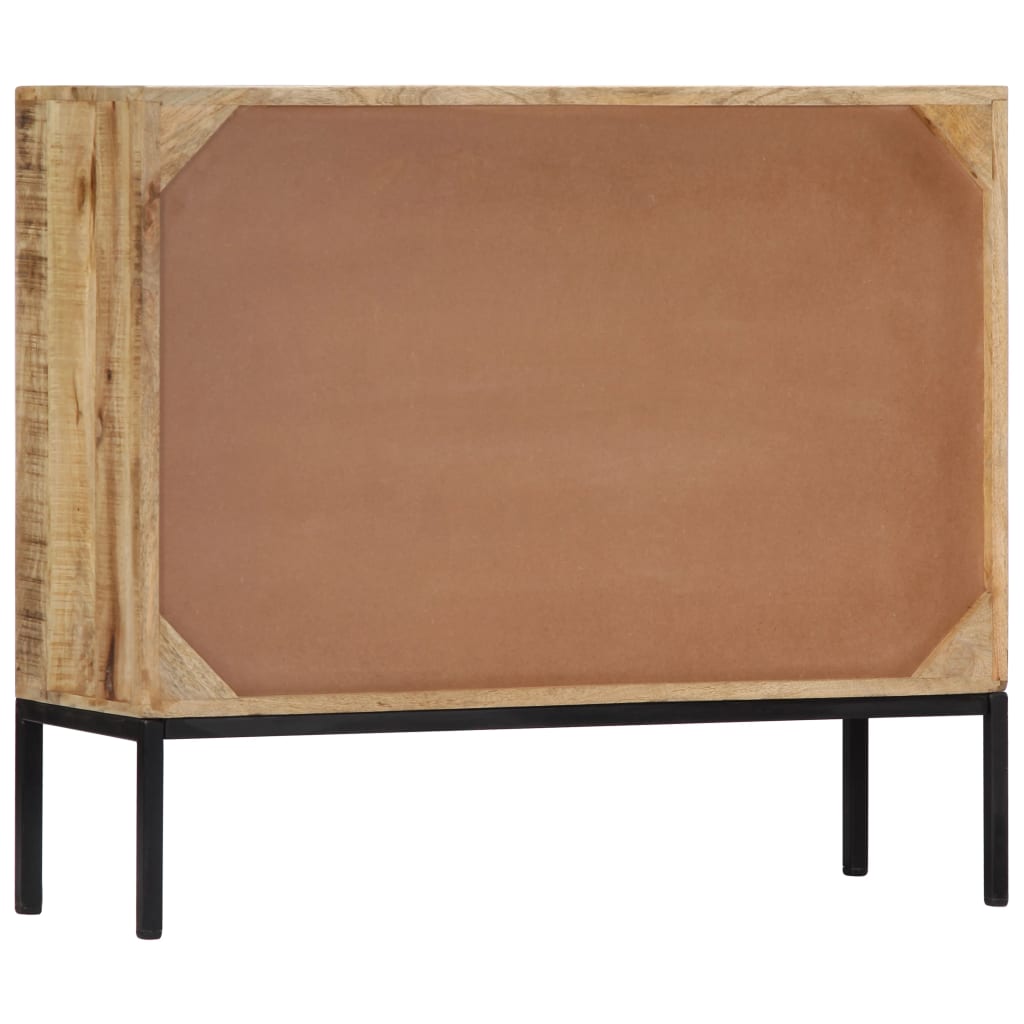 vidaXL Komoda, 88 x 30 x 71 cm, lite drewno mango