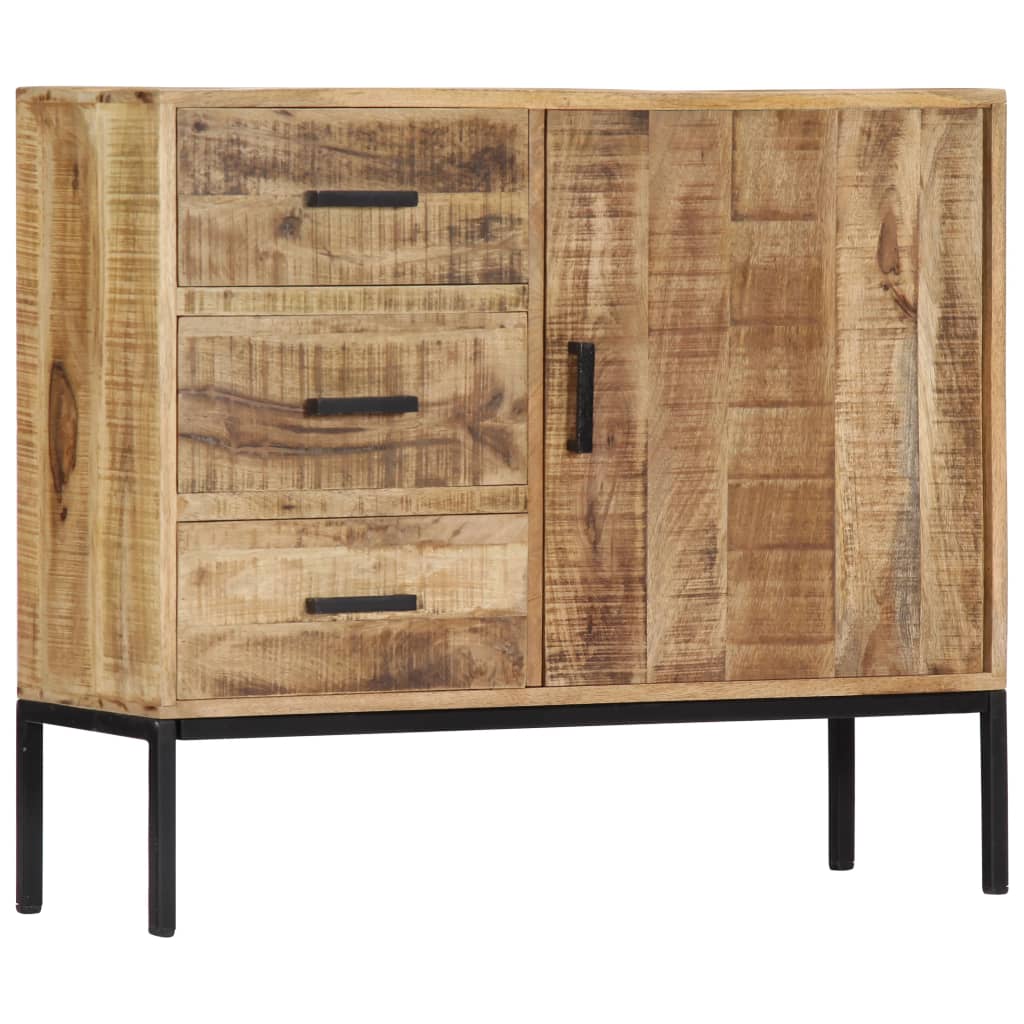 vidaXL Komoda, 88 x 30 x 71 cm, lite drewno mango