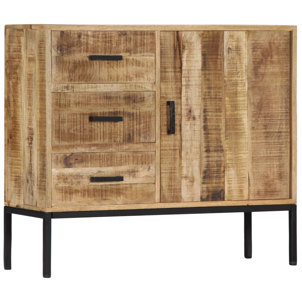 vidaXL Komoda, 88 x 30 x 71 cm, lite drewno mango