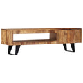vidaXL Szafka pod TV, 140x30x40 cm, lite drewno akacjowe