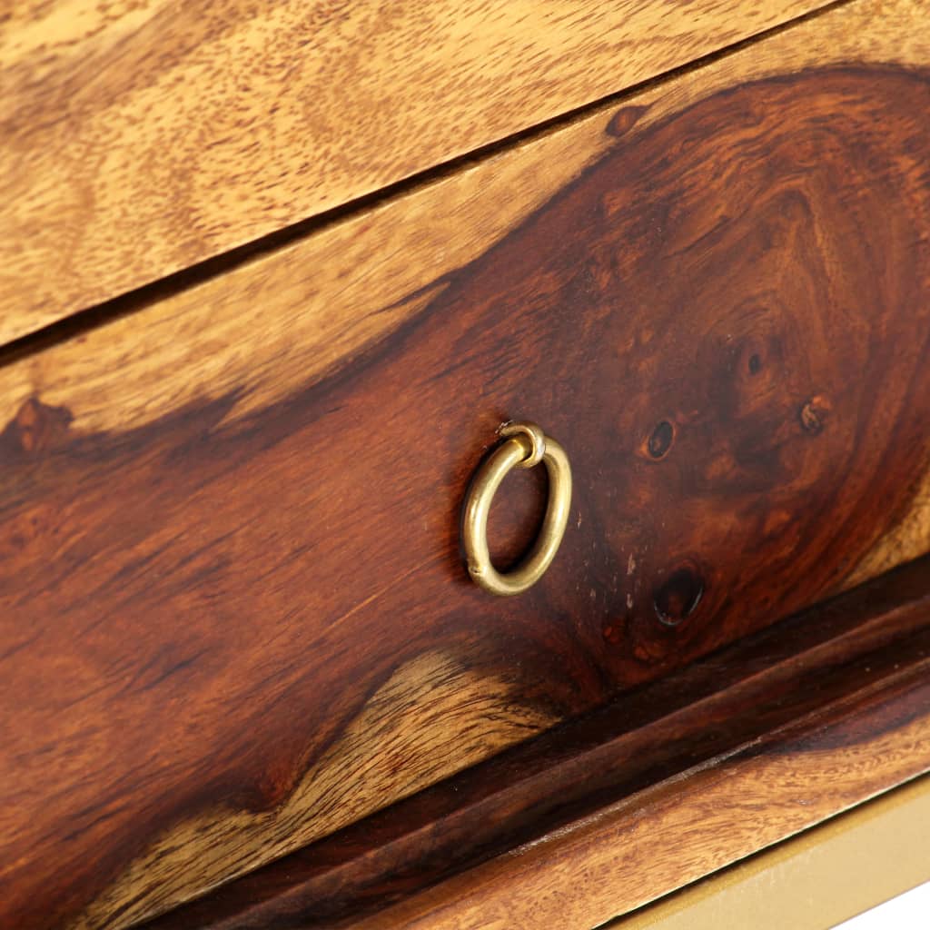 vidaXL Szafka pod TV, 140x30x45 cm, lite drewno akacjowe