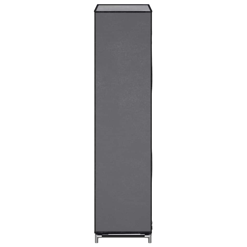 vidaXL Szafka na buty z osłoną, szara, 58x28x106 cm, tkanina