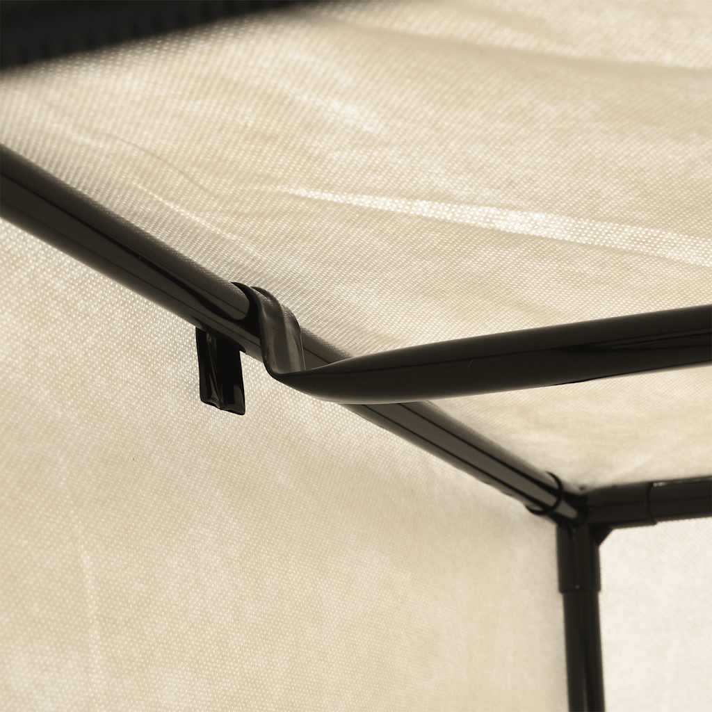 vidaXL Szafa, kremowa, 75x50x160 cm