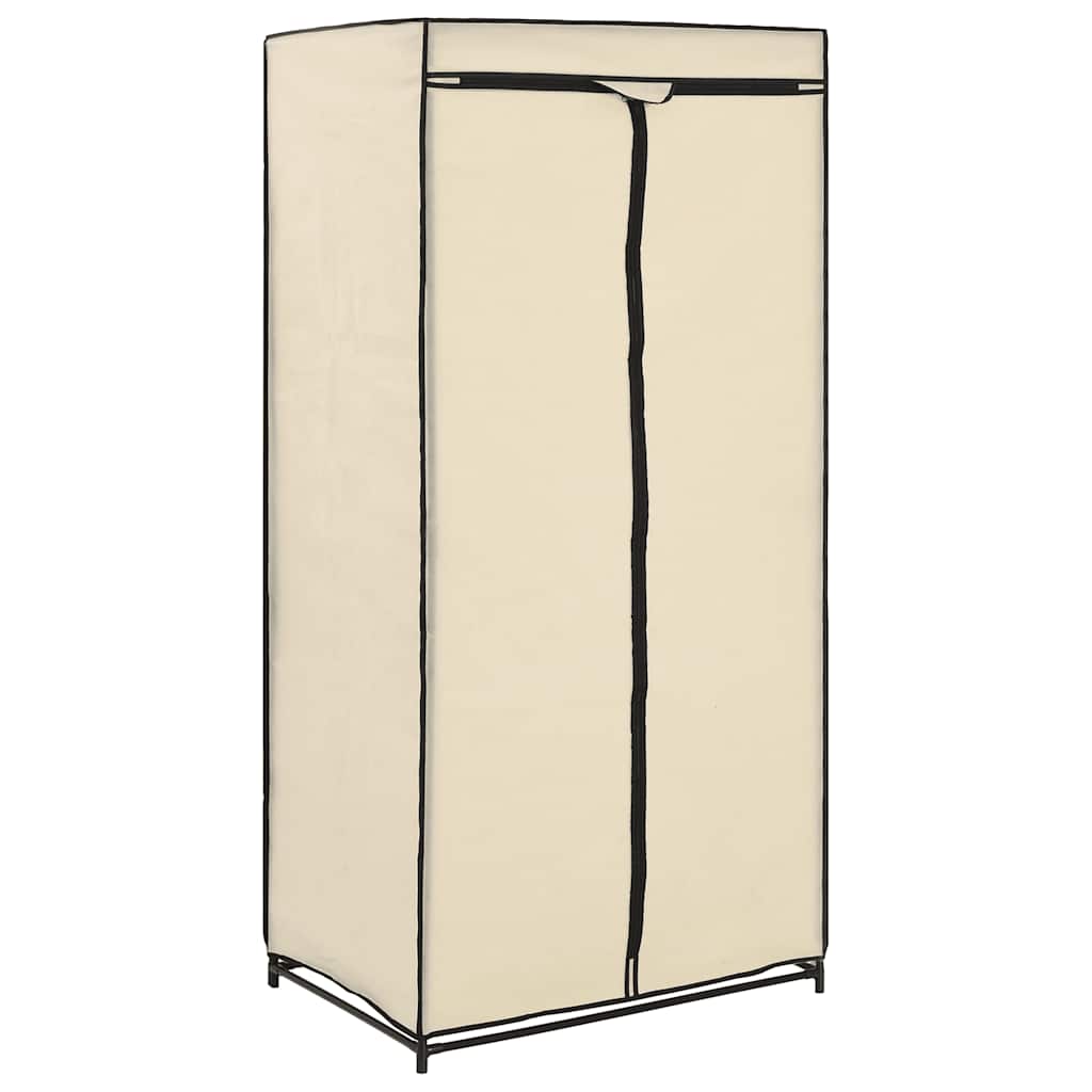 vidaXL Szafy, 2 szt., kremowe, 75x50x160 cm
