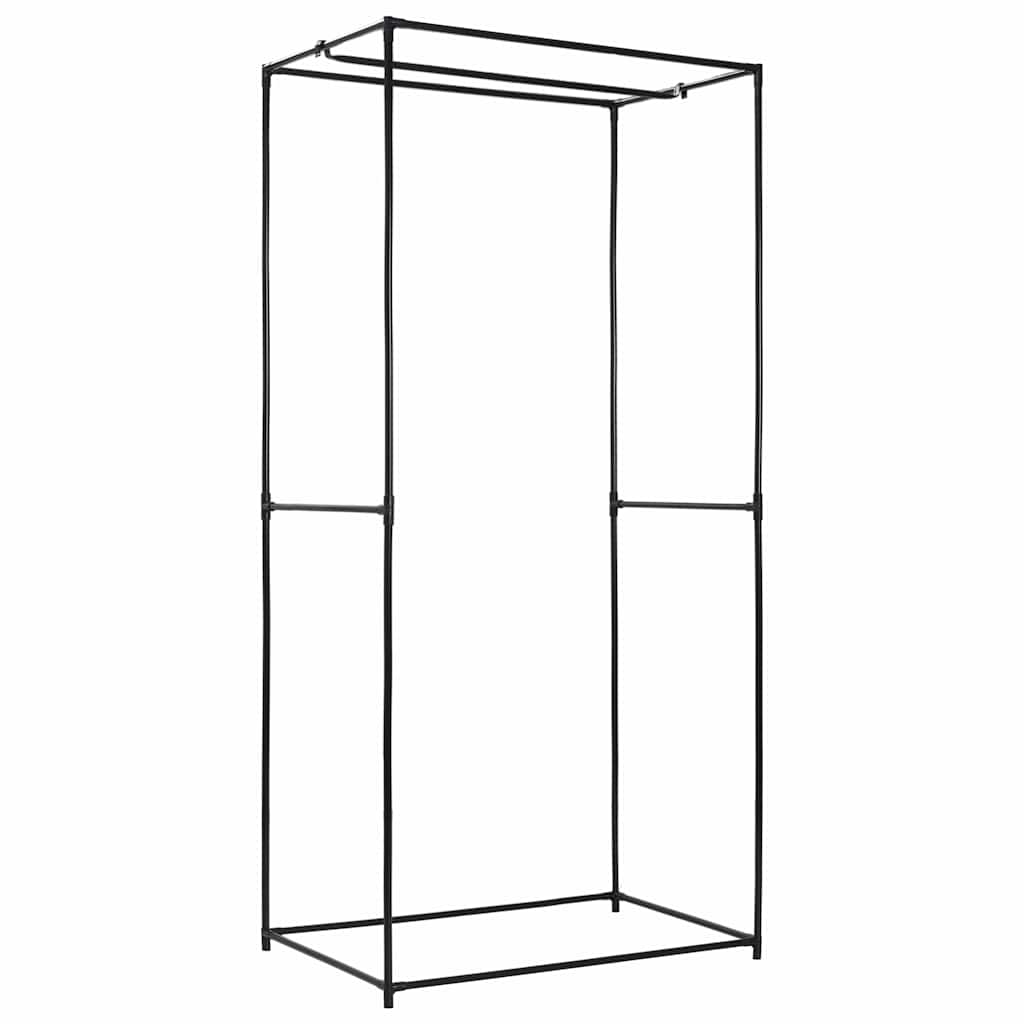 vidaXL Szafy, 2 szt., kremowe, 75x50x160 cm