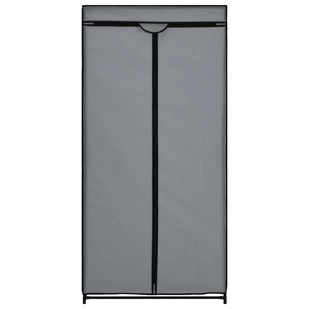 vidaXL Szafy, 2 szt., szare, 75x50x160 cm