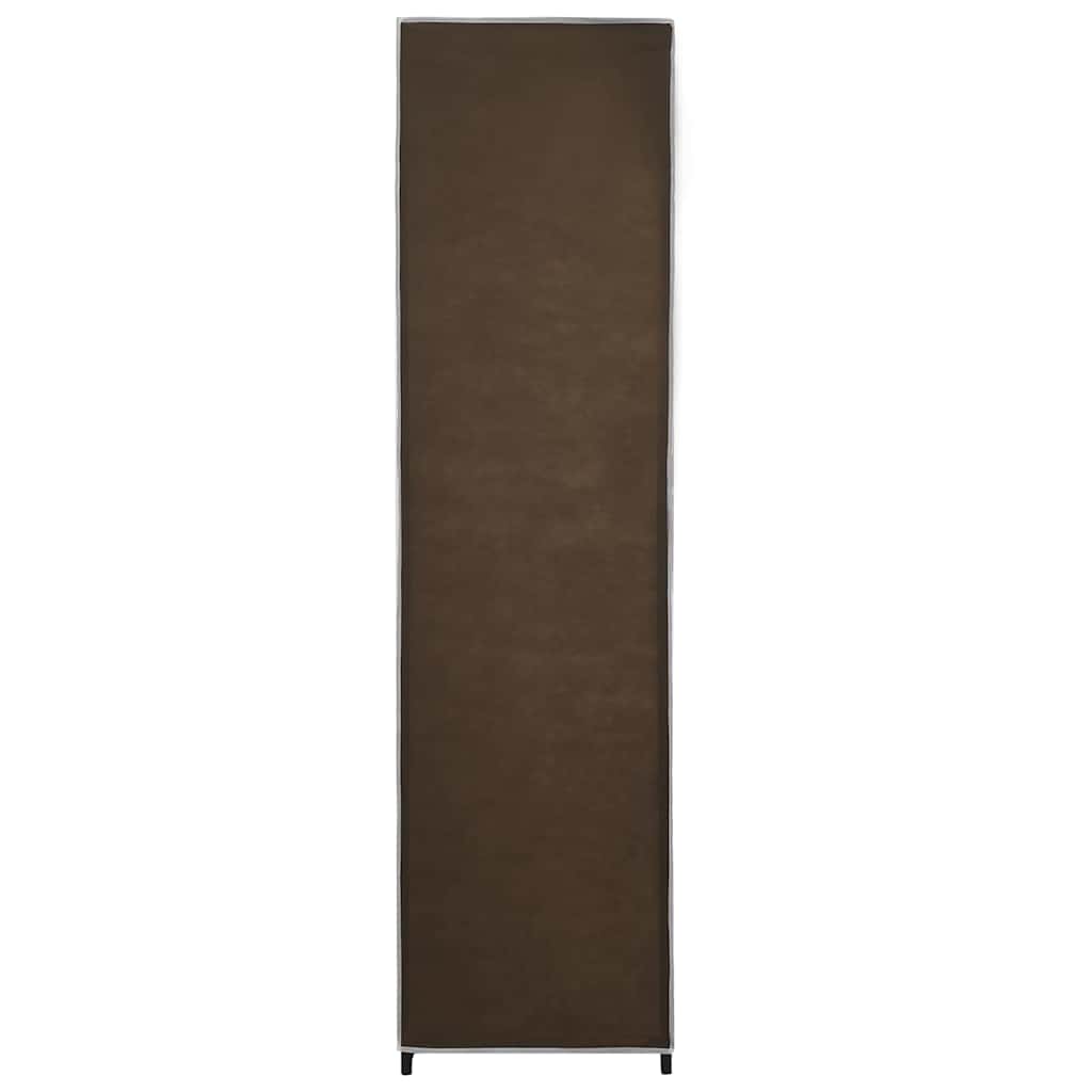 vidaXL Szafa z 4 przegrodami, brązowa, 175x45x170 cm