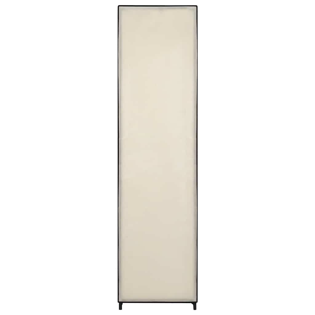 vidaXL Szafa z 4 przegrodami, kremowa, 175 x 45 x 170 cm