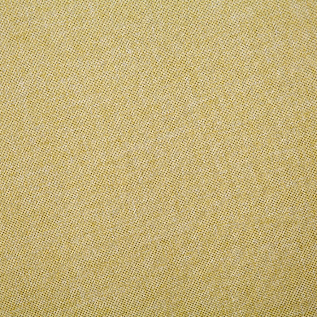 vidaXL 2-osobowa sofa tapicerowana tkaniną, zielona