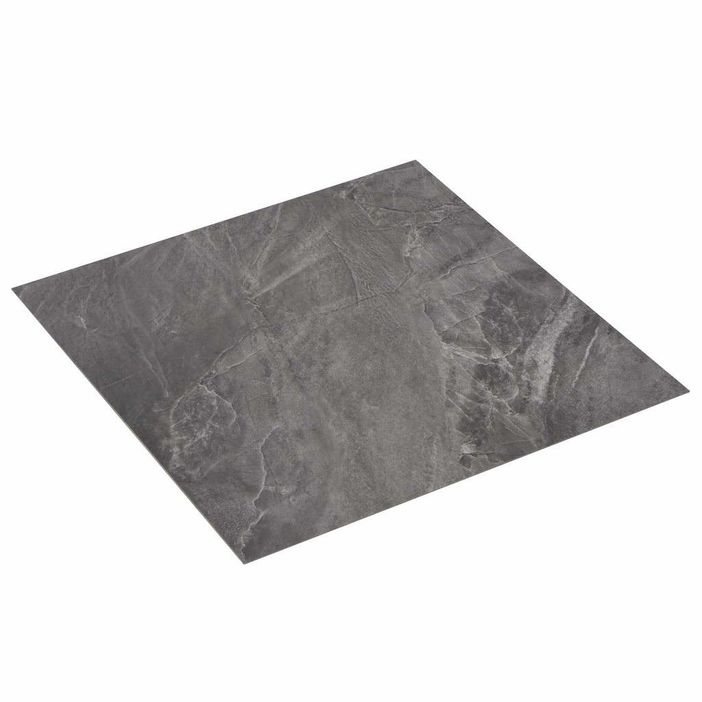 vidaXL Deski podłogowe 5,11 m² 55 pcs PVC Czarny i Biały