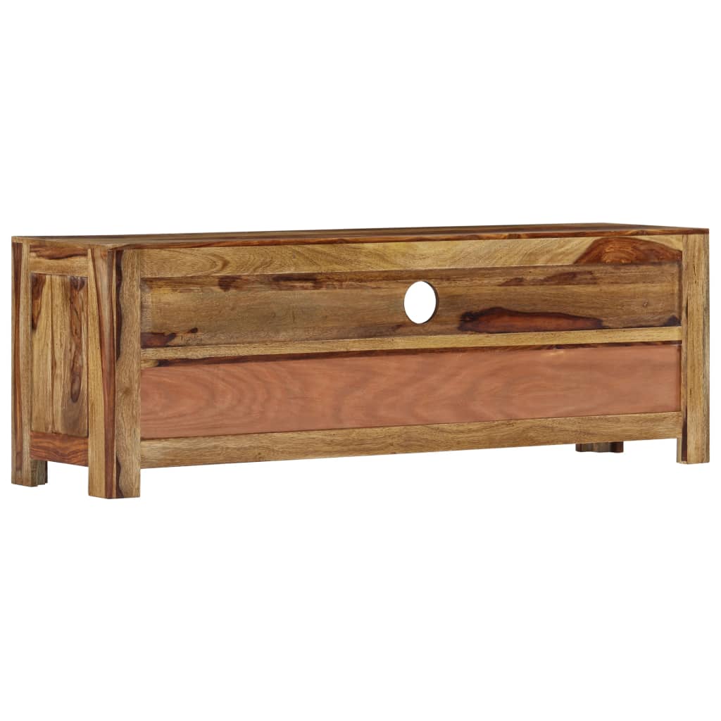 vidaXL Szafka pod TV, 120x30x40 cm, lite drewno akacjowe