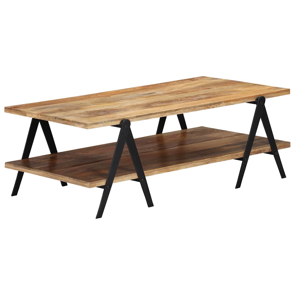 vidaXL Stolik kawowy, 115x60x40 cm, lite drewno mango