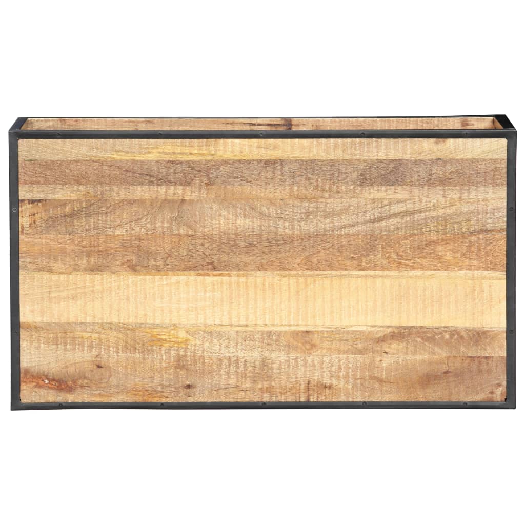 vidaXL Stolik kawowy, 90x50x40 cm, lite drewno z odzysku