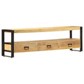 vidaXL Szafka pod telewizor, 150 x 30 x 45 cm, lite drewno mango